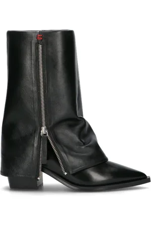 HALMANERA Tronchetto donna in pelle