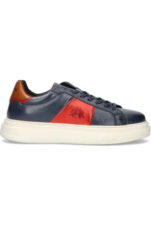La Martina Sneaker uomo /rossa in pelle