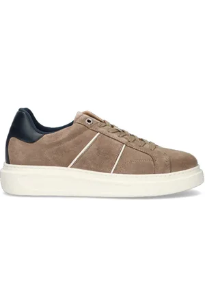 HARMONT&BLAINE Sneaker uomo taupe in suede