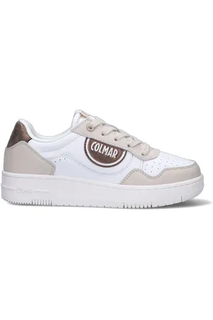 Colmar Sneaker donna bianca/beige in pelle