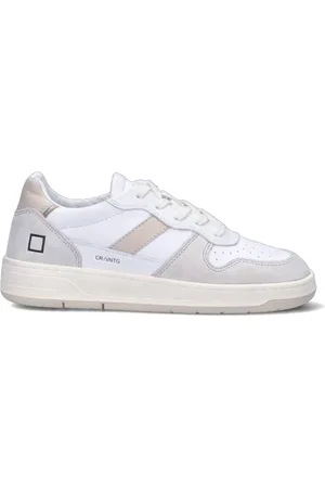 D.A.T.E. COURT 2.0 Sneaker donna bianca in suede