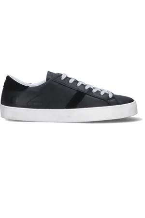 D.A.T.E. HILL LOW Sneaker uomo nera in pelle