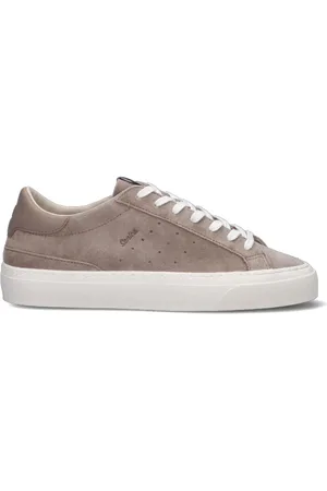 D.A.T.E. SONICA Sneaker uomo taupe in suede