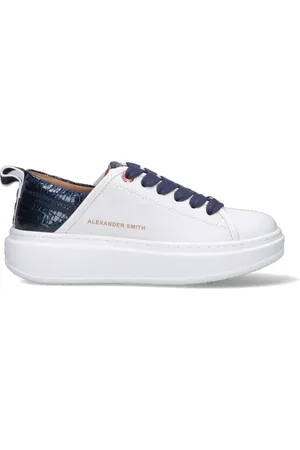 Alexander Smith Sneaker donna bianca/blu