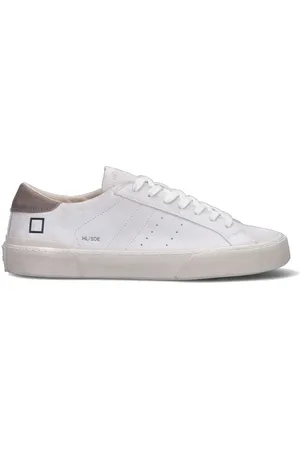 D.A.T.E. HILL LOW Sneaker uomo bianca in suede