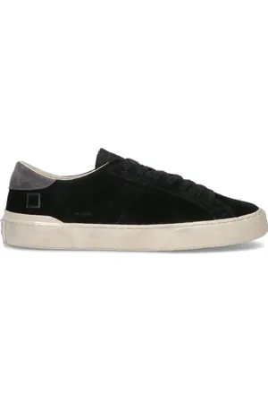 D.A.T.E. HILL LOW Sneaker uomo nera in suede