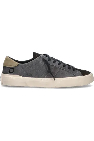 D.A.T.E. HILL LOW Sneaker uomo nera in suede