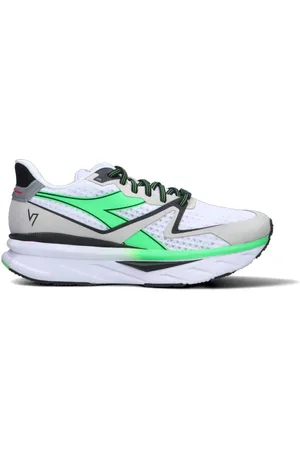 Diadora ATOMO V7 Scarpa running uomo bianca/verde