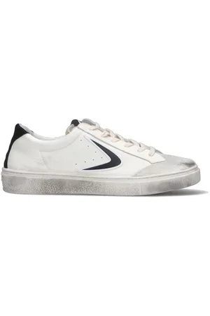 Valsport 1920 OLLIE GOOFY Sneaker uomo bianca/nera in pelle