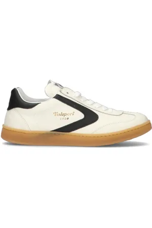 Valsport 1920 OLIMPIA LEATHER Sneaker uomo bianca/nera in pelle