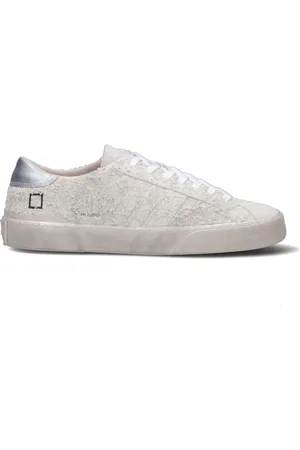 D.A.T.E. HILL LOW Sneaker uomo bianca in suede
