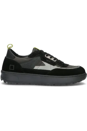D.A.T.E. KDUE Sneaker donna nera in suede