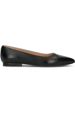 Ralph Lauren Ballerina donna nera in pelle