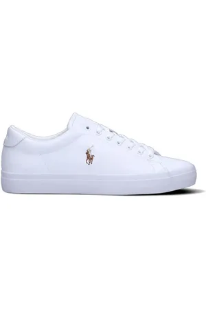 Ralph Lauren POLO Sneaker uomo bianca in pelle