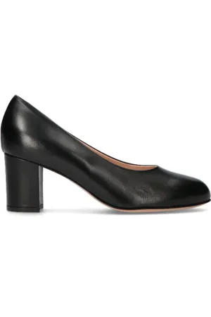 Confort Decollete donna nera in pelle