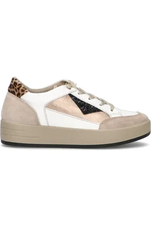 IGI&CO Sneaker donna bianca/beige in pelle