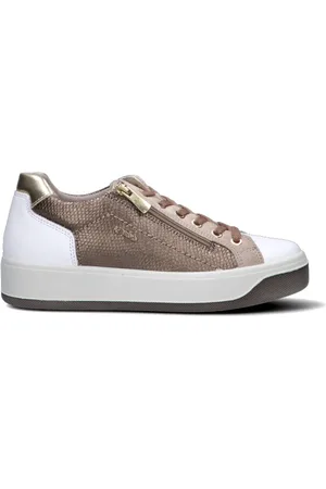 IGI&CO Sneaker donna bianca/beige in pelle
