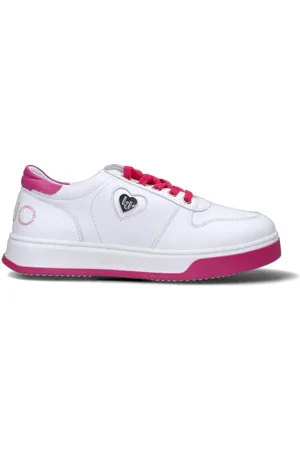 Liu Jo Sneaker ragazza bianca/fucsia in pelle