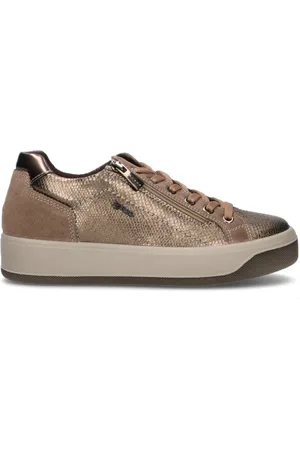 IGI&CO Sneaker donna bronzo in pelle
