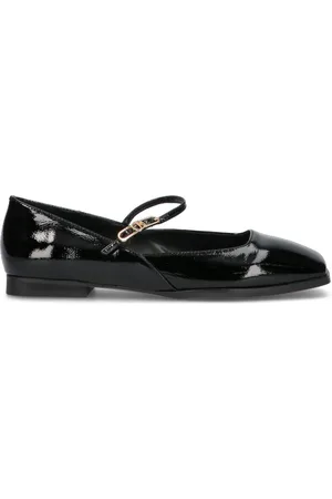 CAFèNOIR Ballerina donna nera in pelle
