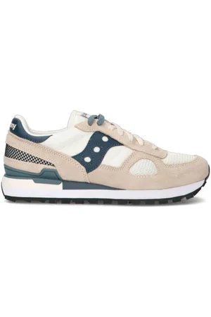 Saucony SHADOW ORIGINAL Sneaker uomo /panna/blu/verde in suede