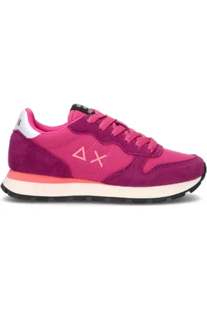 sun68 Sneaker donna rosa e viola in suede