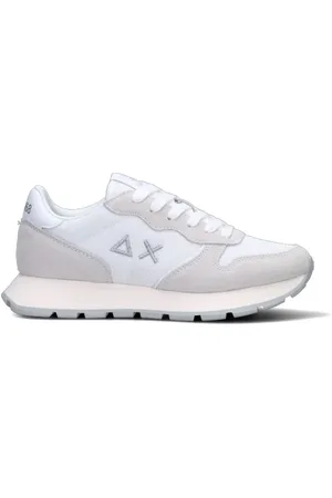 sun68 Sneaker donna bianca in suede