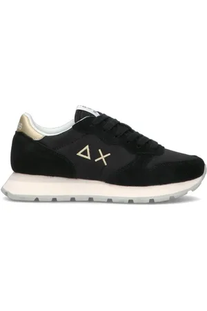 sun68 Sneaker donna nera in suede