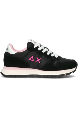 sun68 Sneaker donna nera in suede