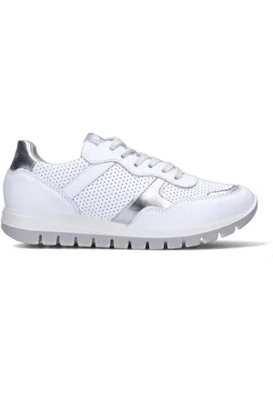 IGI&CO Sneaker donna bianca/argento in pelle
