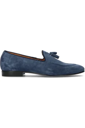 MEZZETINTE Mocassino uomo in suede