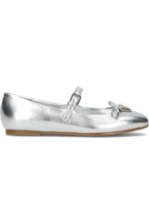 Guess Ballerina donna argento in pelle