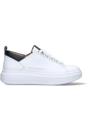 Alexander Smith Sneaker uomo bianca in pelle