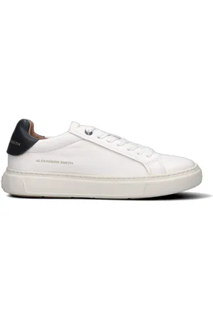 Alexander Smith Sneaker uomo bianca in pelle