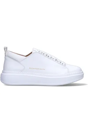 Alexander Smith Sneaker uomo bianca in pelle