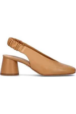 HALMANERA Slingback donna cuoio in pelle