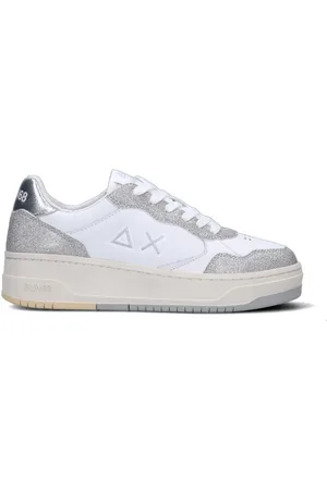 sun68 Sneaker donna bianca/argento