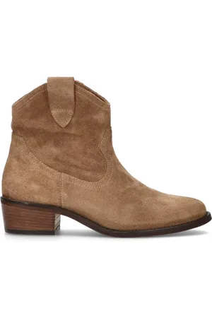 PHIL MELVIS Tronchetto donna cammello in suede