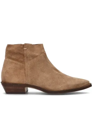 PHIL MELVIS Tronchetto donna cammello in suede