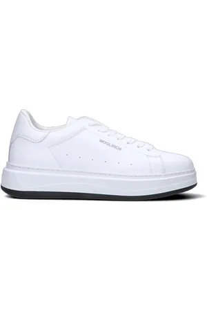 Woolrich Sneaker donna bianca in pelle