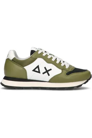 sun68 Sneaker uomo militare/bianca