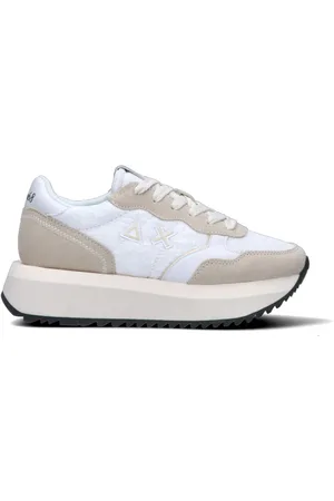 sun68 Sneaker donna bianca/beige