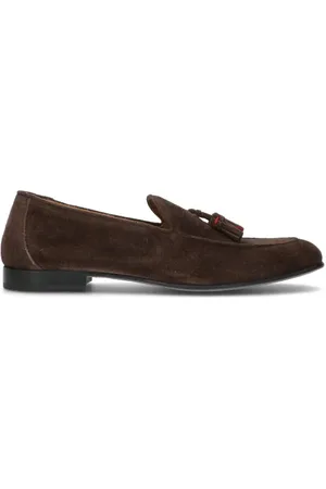 TON GOÛT Mocassino uomo testa di moro in suede