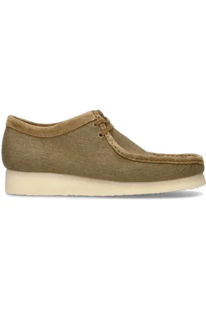 Clarks Mocassino uomo oliva in suede