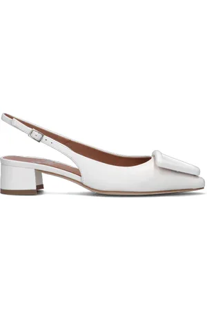 Martina T Slingback donna bianca in pelle