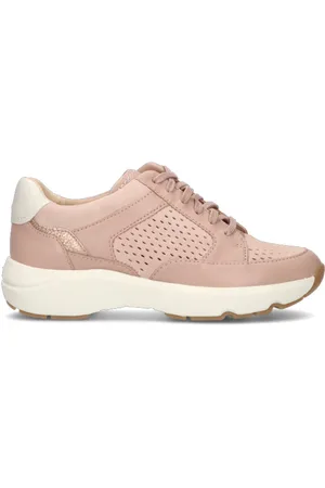 Clarks Sneaker donna rosa in pelle