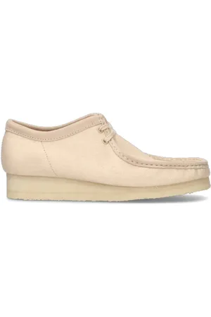 Clarks Mocassino uomo panna in suede