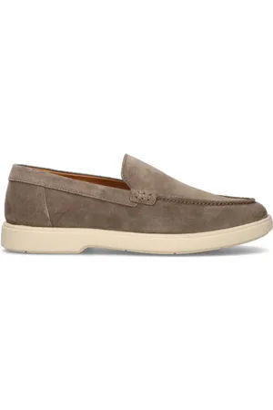 Geox Mocassino uomo grigio in suede