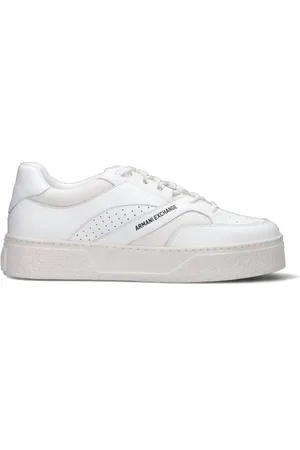 Armani Exchange Sneaker uomo bianca in pelle