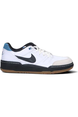 Nike FULL FORCE LO Sneaker uomo bianca/nera in pelle